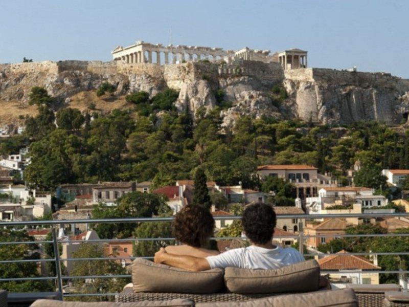 Plaka Hotel Atene Esterno foto
