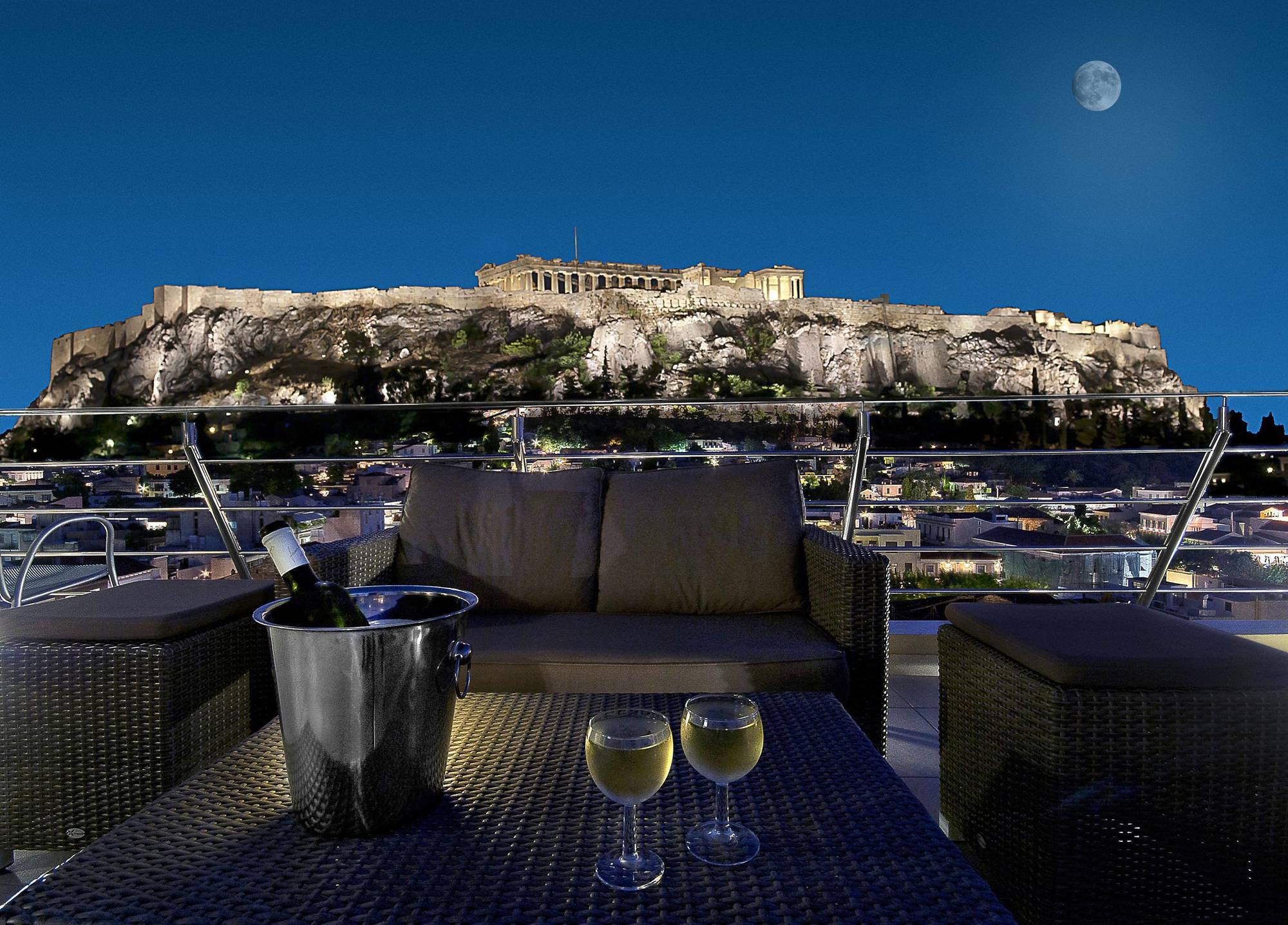 Plaka Hotel Atene Esterno foto